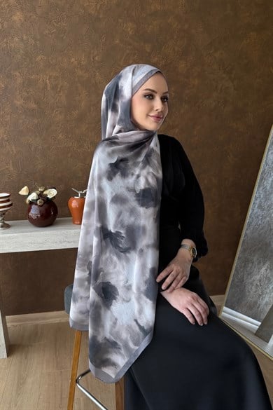 Açık Vizon Kaylin Babil İpeği İthal Şal 