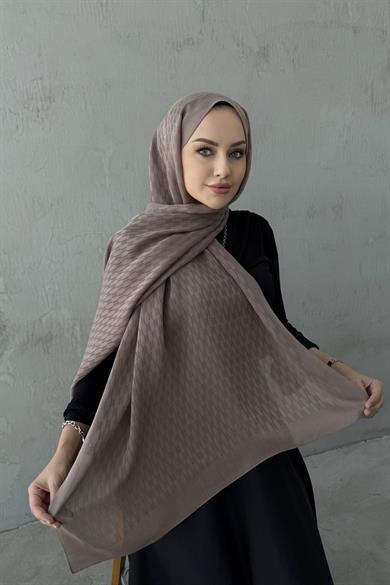 Light Mink Melinna Cotton Cashmere Shawl