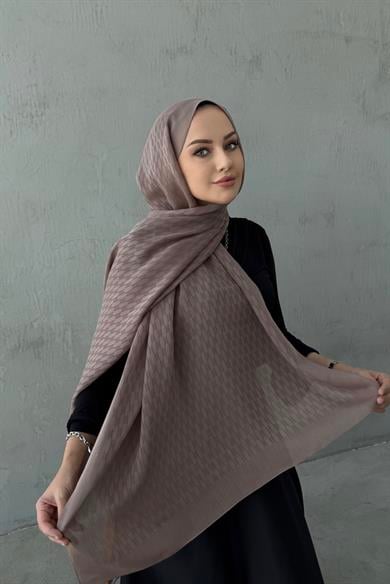 Light Mink Melinna Cotton Cashmere Shawl