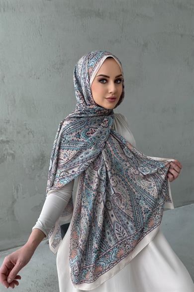Açık Vizon Milena Modal İpek Şal