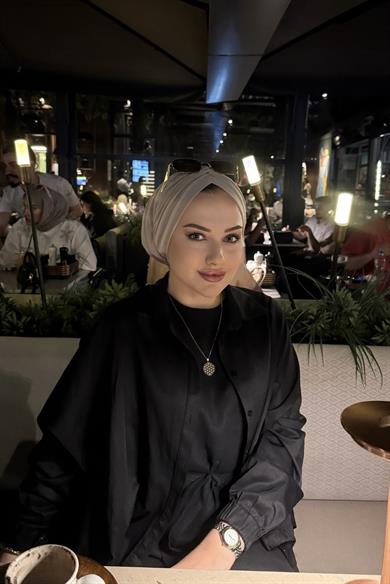 Beige Designer Bonnet