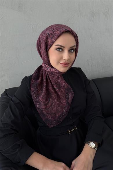 Bordo Armina Tensel Eşarp