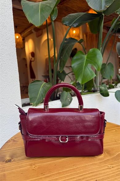 Burgundy Roen Bag