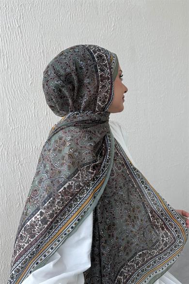 Çağla Bohemian Modal Silk Shawl