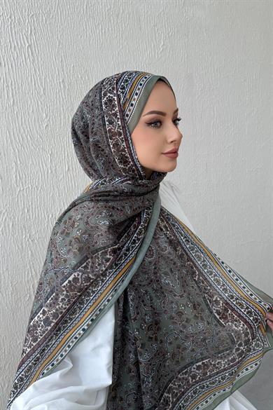 Çağla Bohemian Modal Silk Shawl