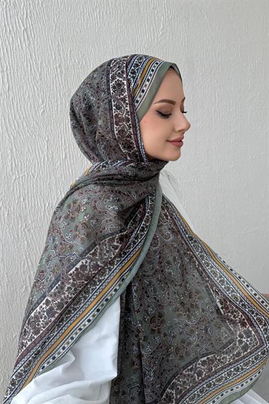 Çağla Bohemian Modal Silk Shawl