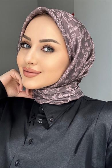 Cicek desen esarp gul kurusu