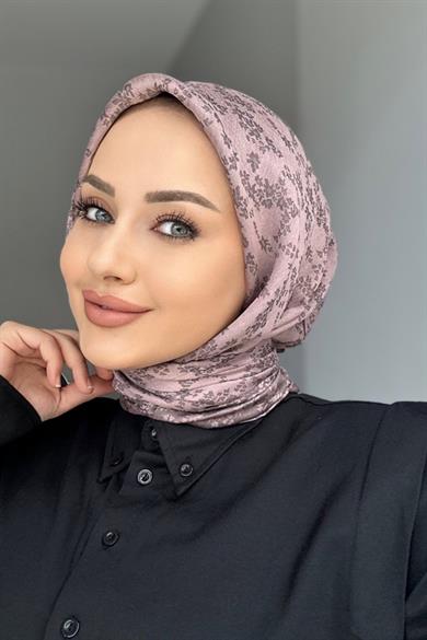 Cicek desen esarp gul kurusu