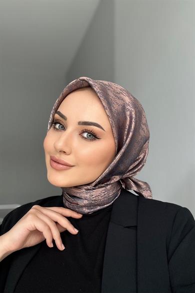 Cicek desen esarp lacivert