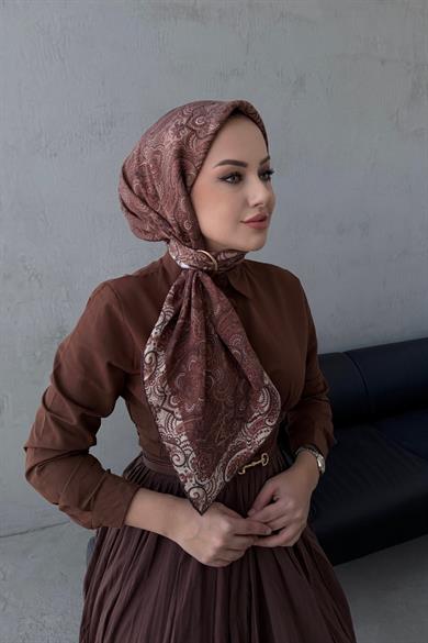 Çikolata Armina Tensel Eşarp