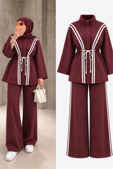 Fames Triko Takım Bordo