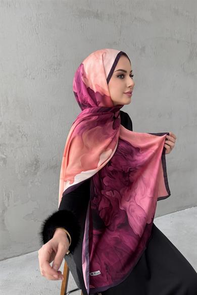 Fuchsia Sand Silk Shawl