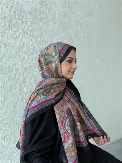 Fuşya Etro Vual İpek Şal