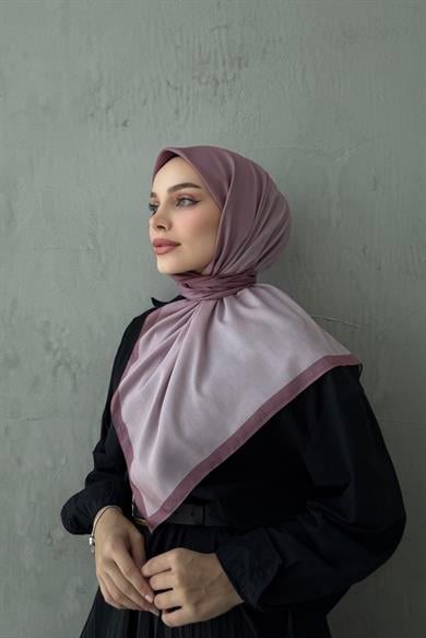 Gül Kurusu Degrade Modal İpek Eşarp