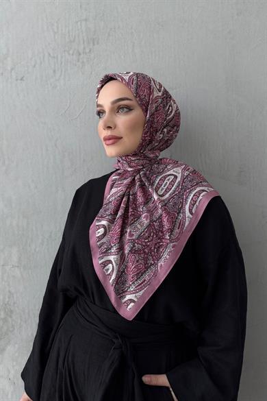 Gül Kurusu Loresa Modal İpek Eşarp