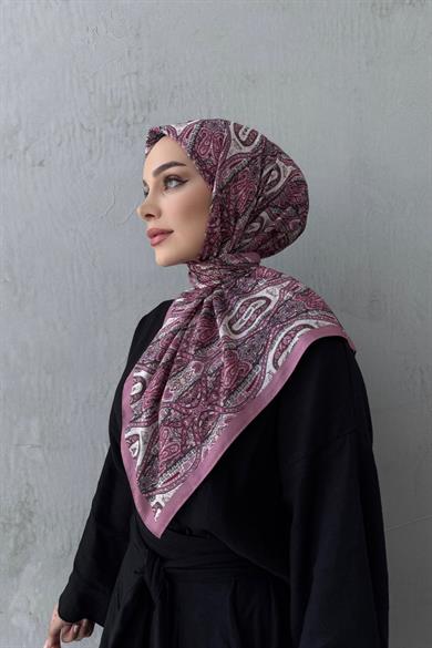 Gül Kurusu Loresa Modal İpek Eşarp