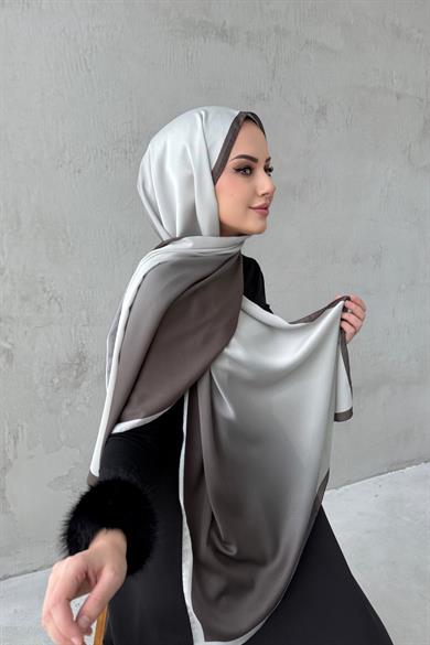 Khaki Gradient Shawl