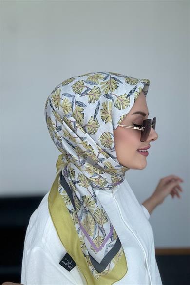Hazan Dijital Soft Eşarp Çağla