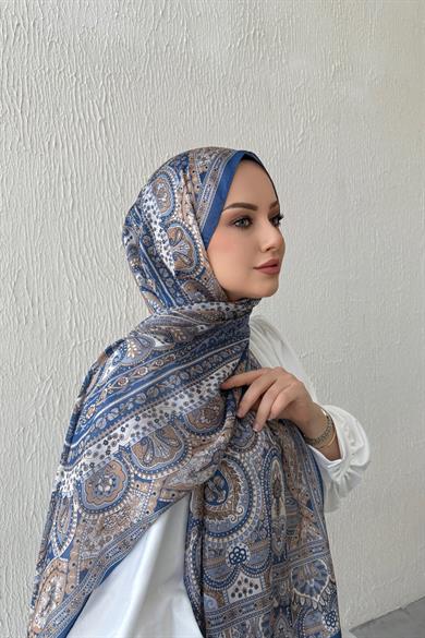 Indigo Etro Authentic Indian Silk Shawl