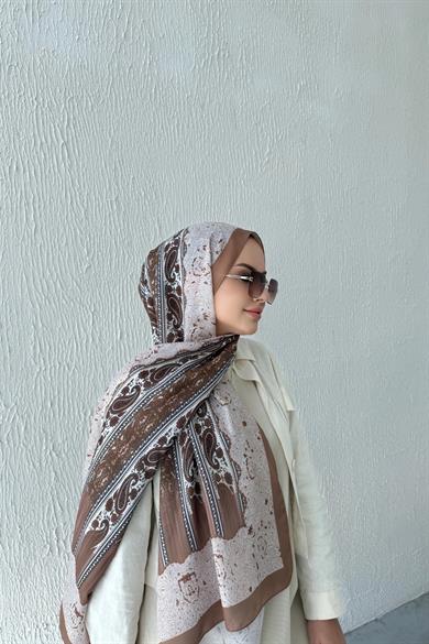 Kahve & Vizon Etro Soft Şal