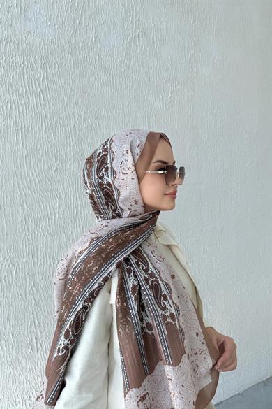 Kahve & Vizon Etro Soft Şal
