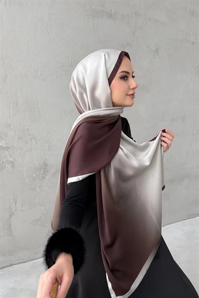 Brown Gradient Shawl