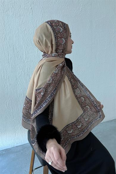 Kahverengi Elmas Etro Soft Şal
