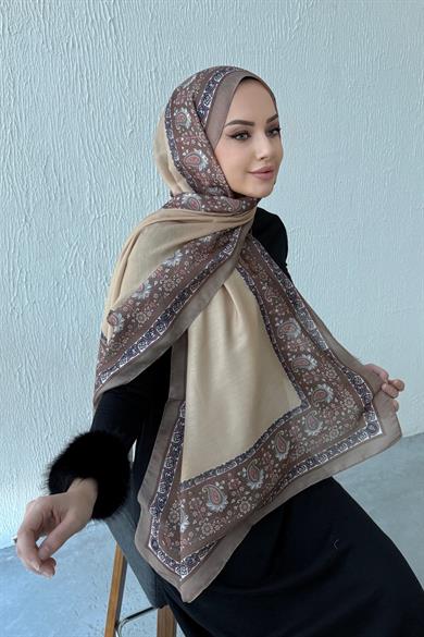 Kahverengi Elmas Etro Soft Şal