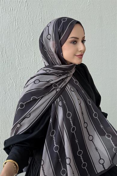 Brown Sapphire Modal Silk Shawl