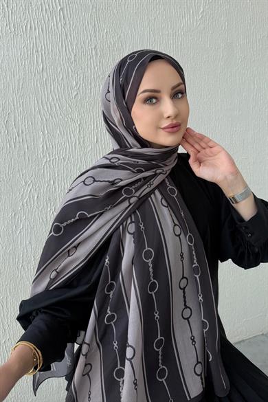 Brown Sapphire Modal Silk Shawl