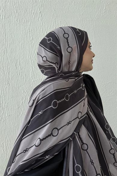 Brown Sapphire Modal Silk Shawl