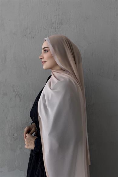 Karamel Degrade İthal Kumlu İpek Şal