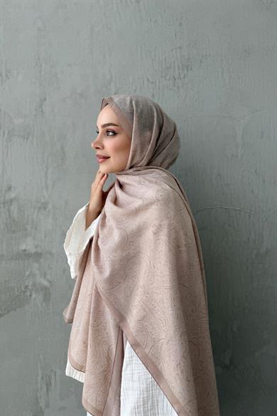 Karamel Harmoni Modal İpek Şal 
