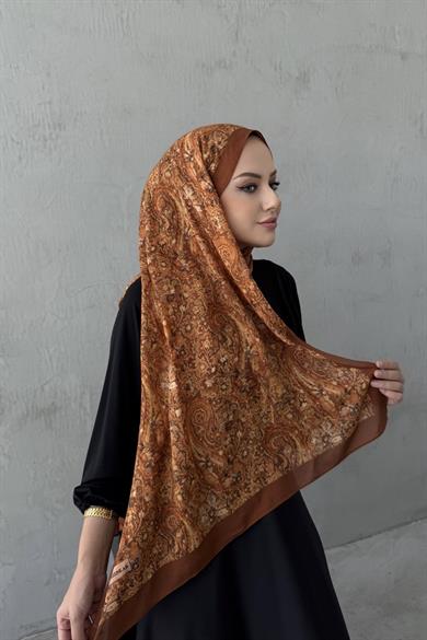 Kiremit Laventa Koza %100 Pamuk Şal