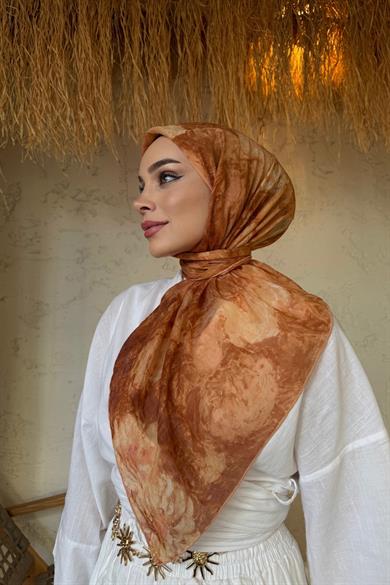 Tile Tencel Scarf