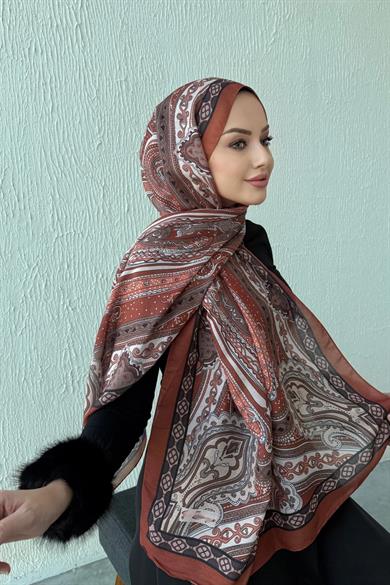 Kiremit & Vizon Etro Soft Şal