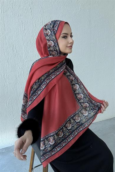 Kırmızı Elmas Etro Soft Şal