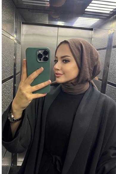 Konfor Şal Ceviz Kahve