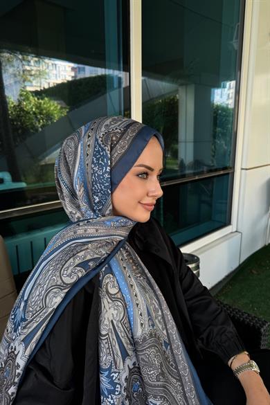 Kot Mavi Etro Soft Şal