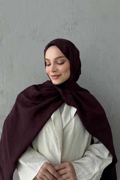 Dark Burgundy Naila Vua Shawl