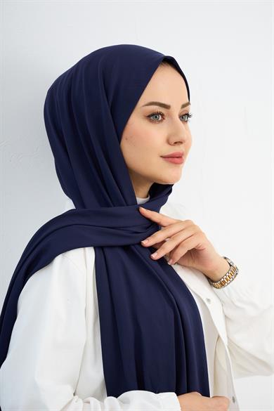 Lacivert Penye Şal