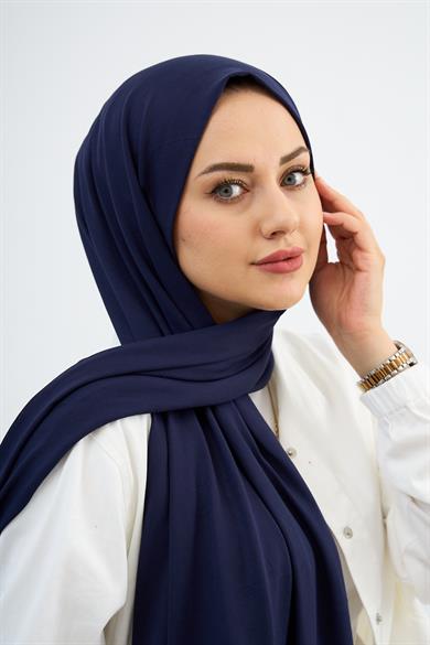 Lacivert Penye Şal