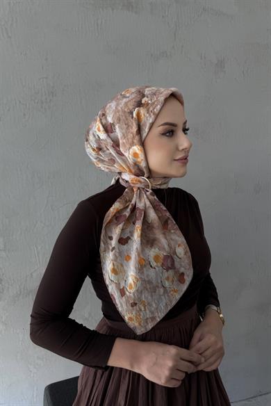 Latte Merlin Tencel Scarf