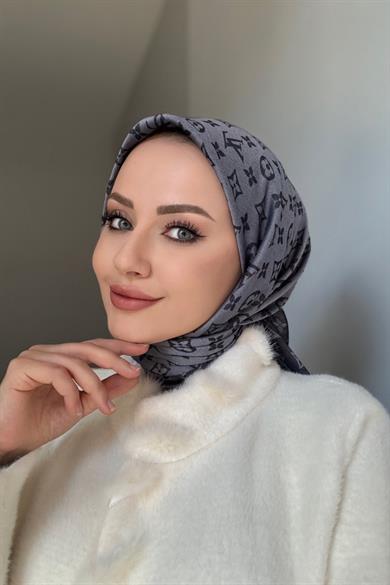 Lv desenli esarp gri