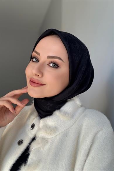 Lv desenli esarp siyah