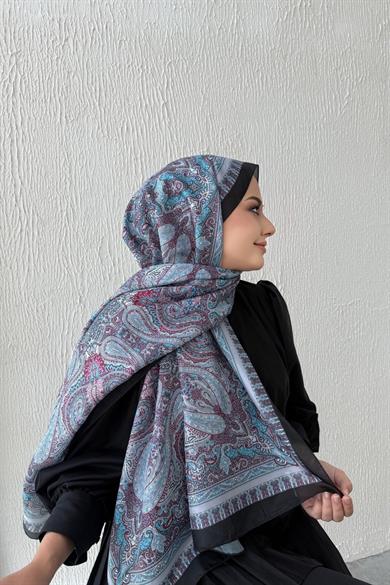 Mavi Etro Vual İpek Şal