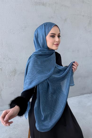 Blue&Blue Asu Authentic Indian Silk Shawl