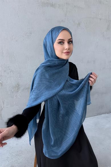 Blue&Blue Asu Authentic Indian Silk Shawl