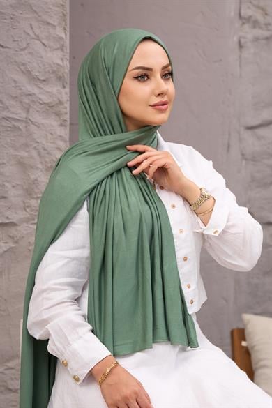 Mint Yeşili Penye Şal