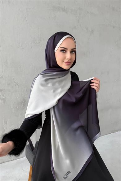 Purple Gradient Shawl